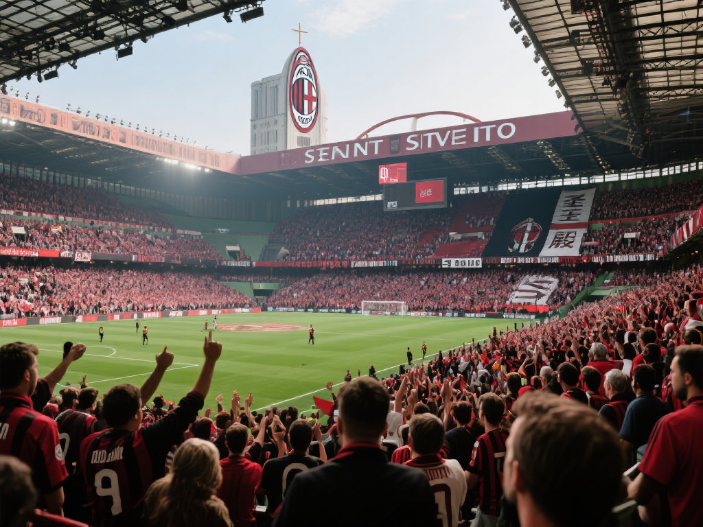 圣西罗不仅仅是一个比赛场地，它更像是一座足球的“圣