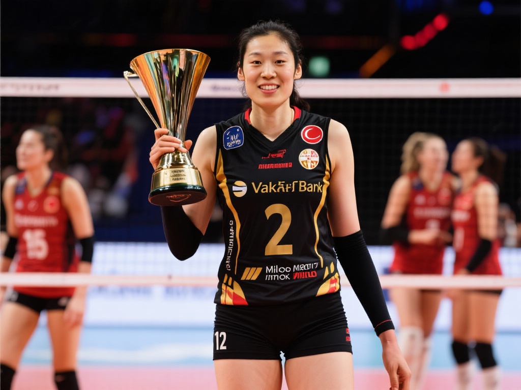 值得一提的是，朱婷并非首次在海外联赛效力。早前，她