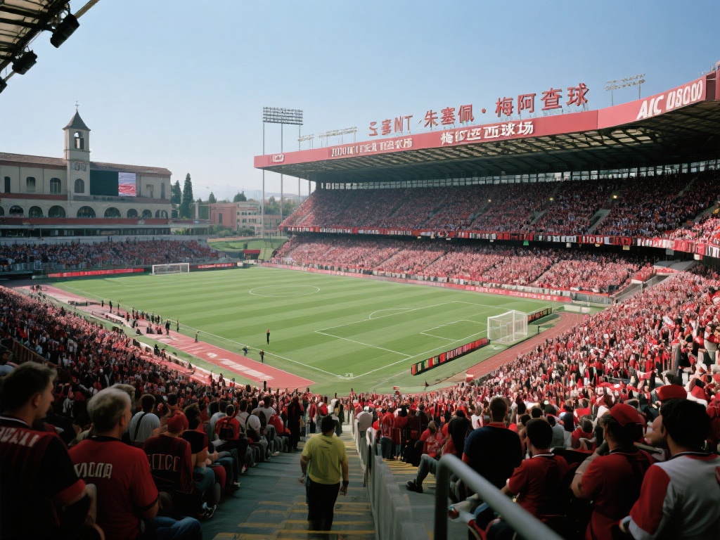 圣西罗体育场，正式名称为“朱塞佩·梅阿查球场”，始