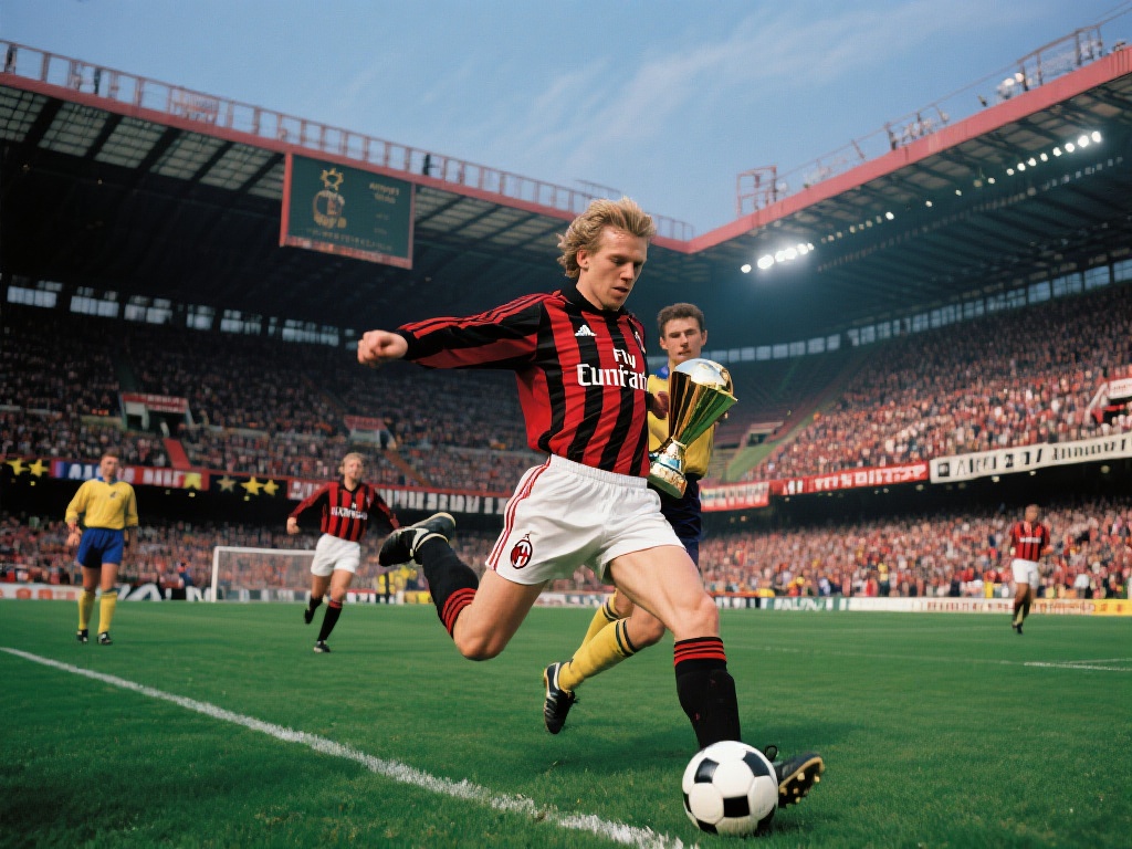 再比如1989年，AC米兰在圣西罗球场以4:0大胜